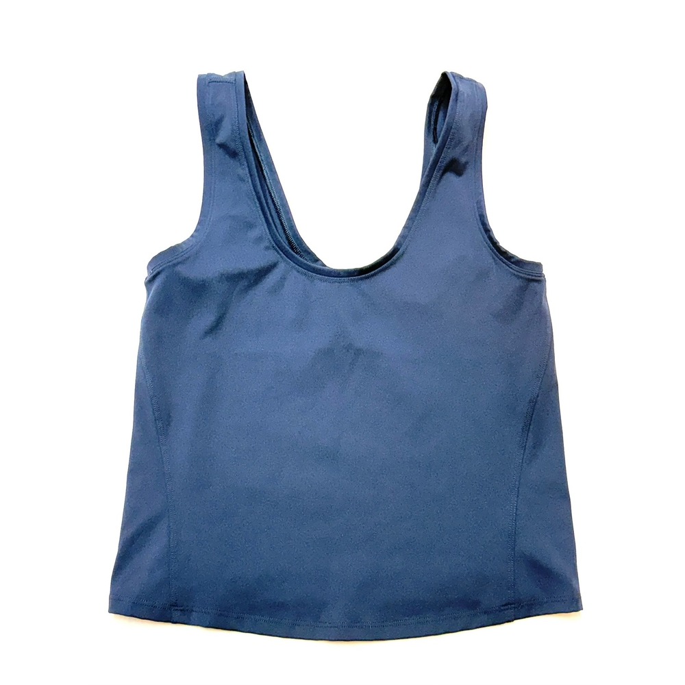 SPANX Womens Small Navy Blue Wide Strap Shaping Tank Top 14